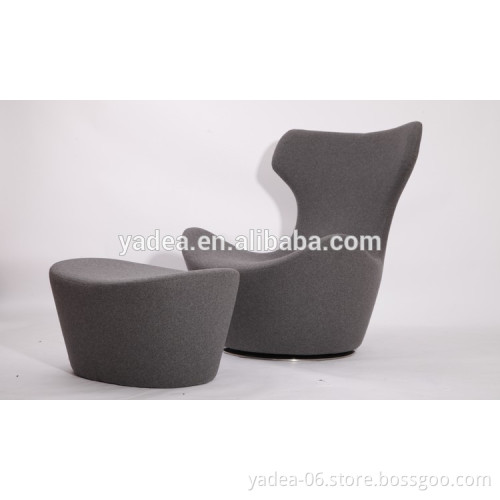 New design fashion luxury swivel grande papilio chair wholesale